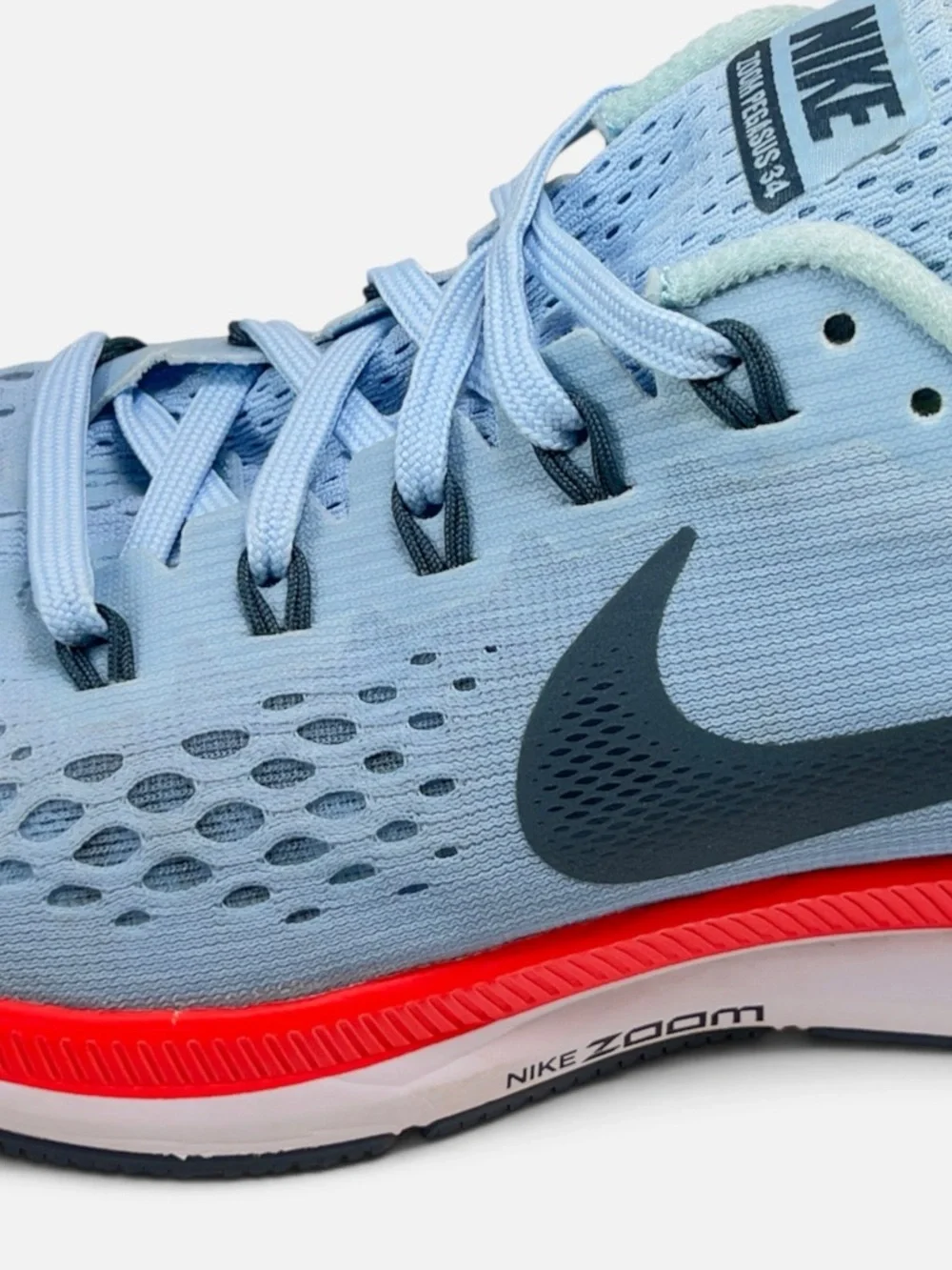 Nike Air Zoom Ice Blue Pegasus 34 Running Shoes | Women’s 8